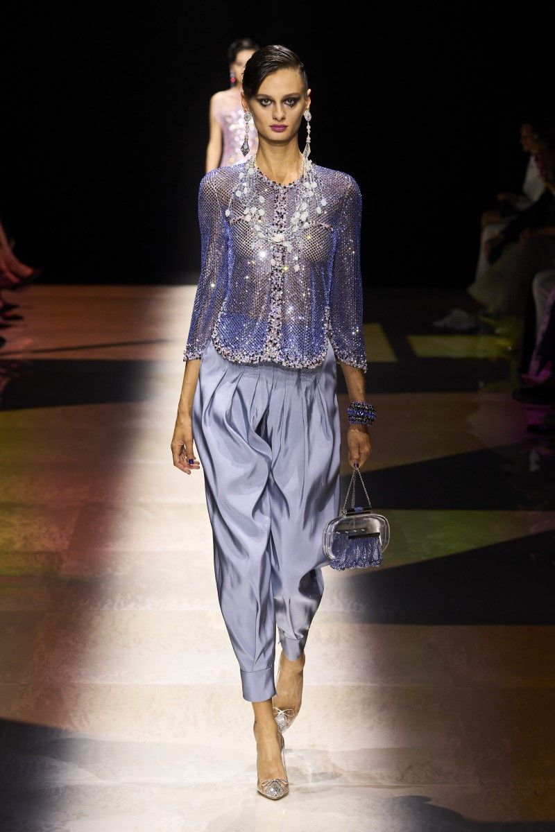 Haute Couture Armani Collezione Collezione Moda Primavera Estate