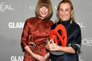 Miuccia Prada premiata con il Women of the Year 2016