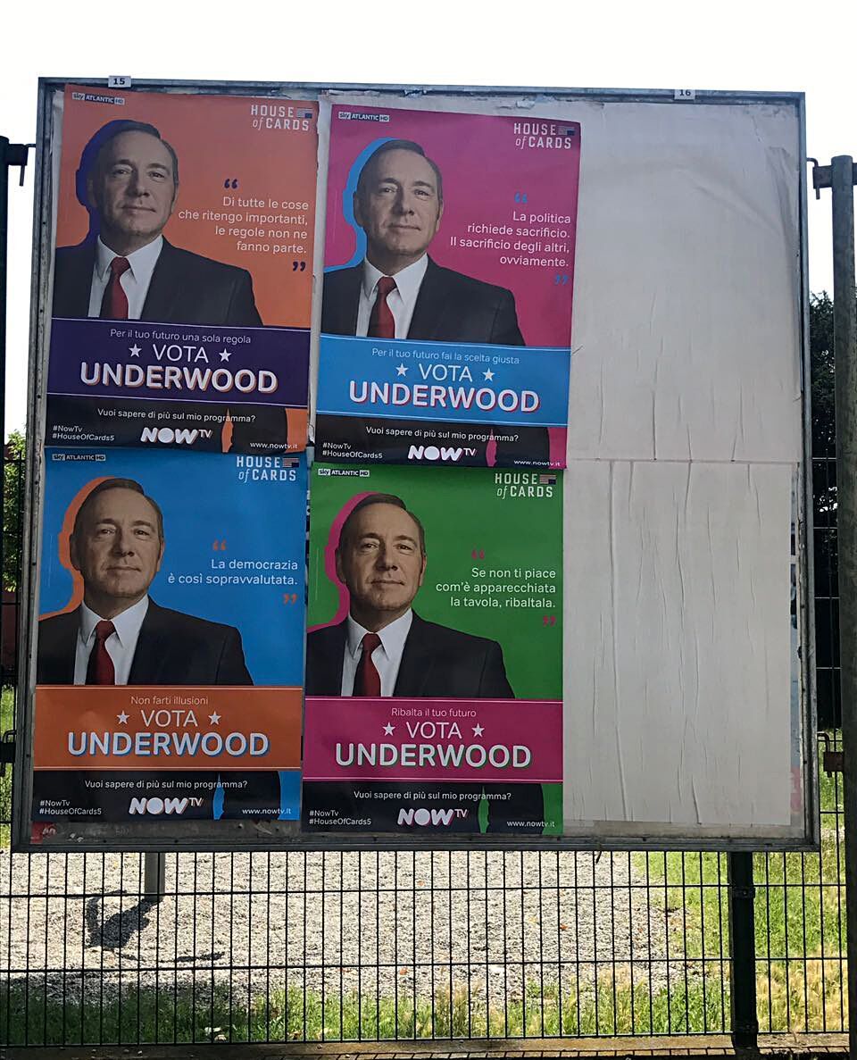 Underwood in Italia- immagine 1