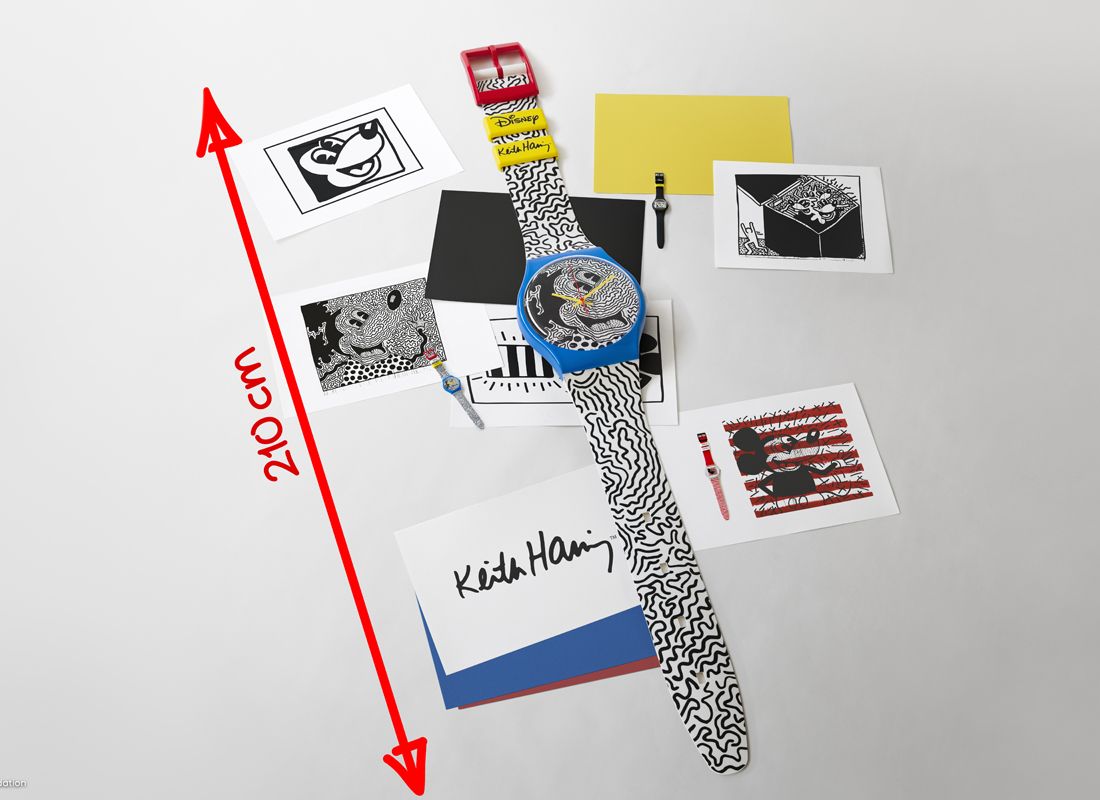Swatch Mickey Mouse X Keith Haring Collection : il tempo diventa Pop- immagine 5