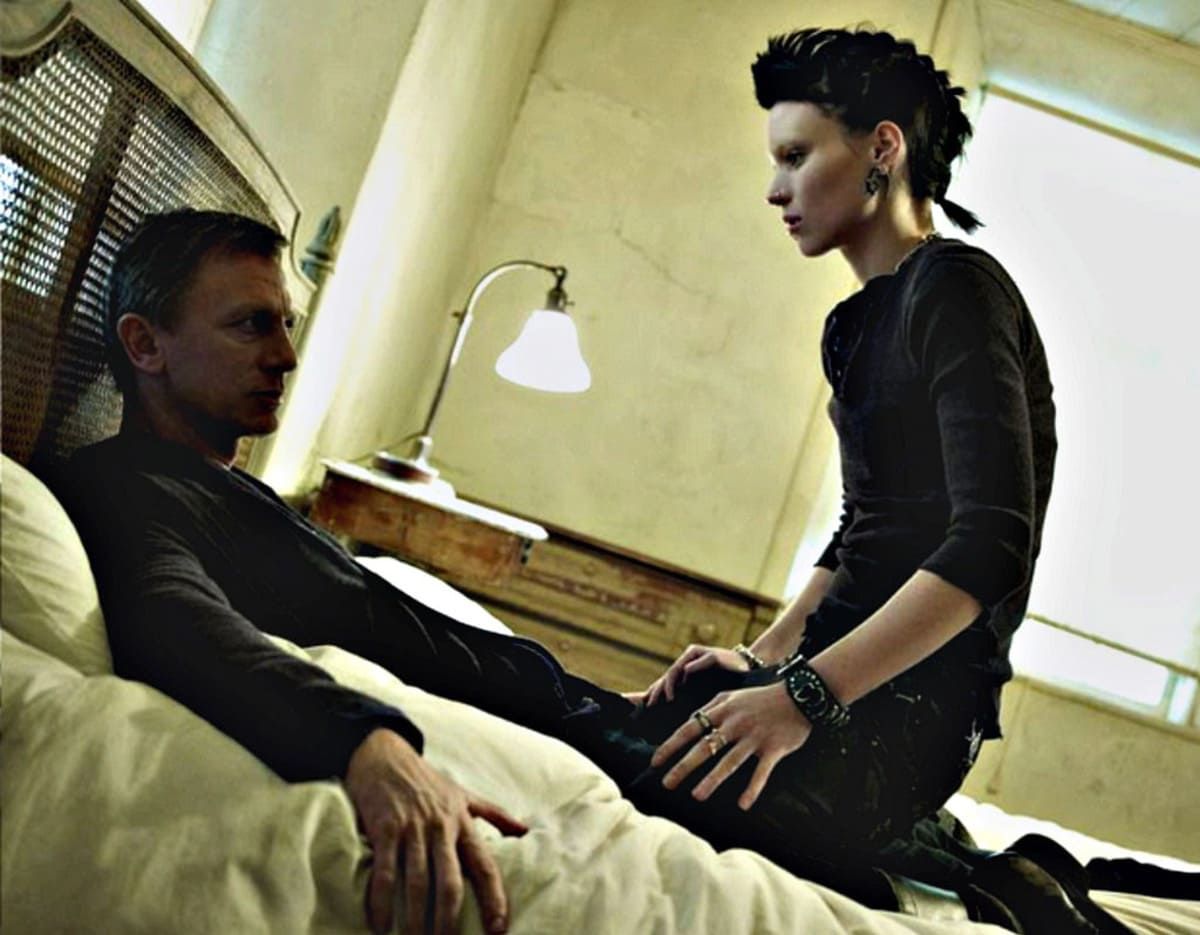 Daniel Craig e Rooney Mara in Millennium - Uomini che odiano le donne (2011)