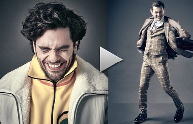 VIDEO-BACKSTAGE: Giovanni Anzaldo e Vinicio Marchioni per Style Fashion Issue