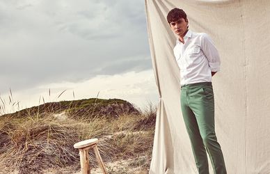 I pantaloni verdi: un inaspettato key-item del guardaroba maschile