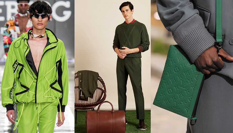 colori moda uomo estate 2020 come indossare verde tendenze moda uomo primavera estate 2020 tendenze colori moda uomo estate 2020