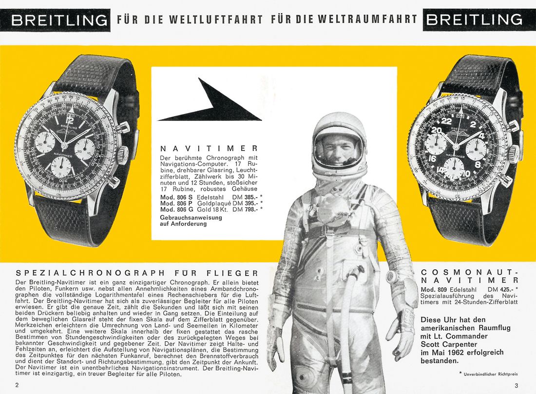 Il Navitimer, icona di Breitling, festeggia 70 anni- immagine 3