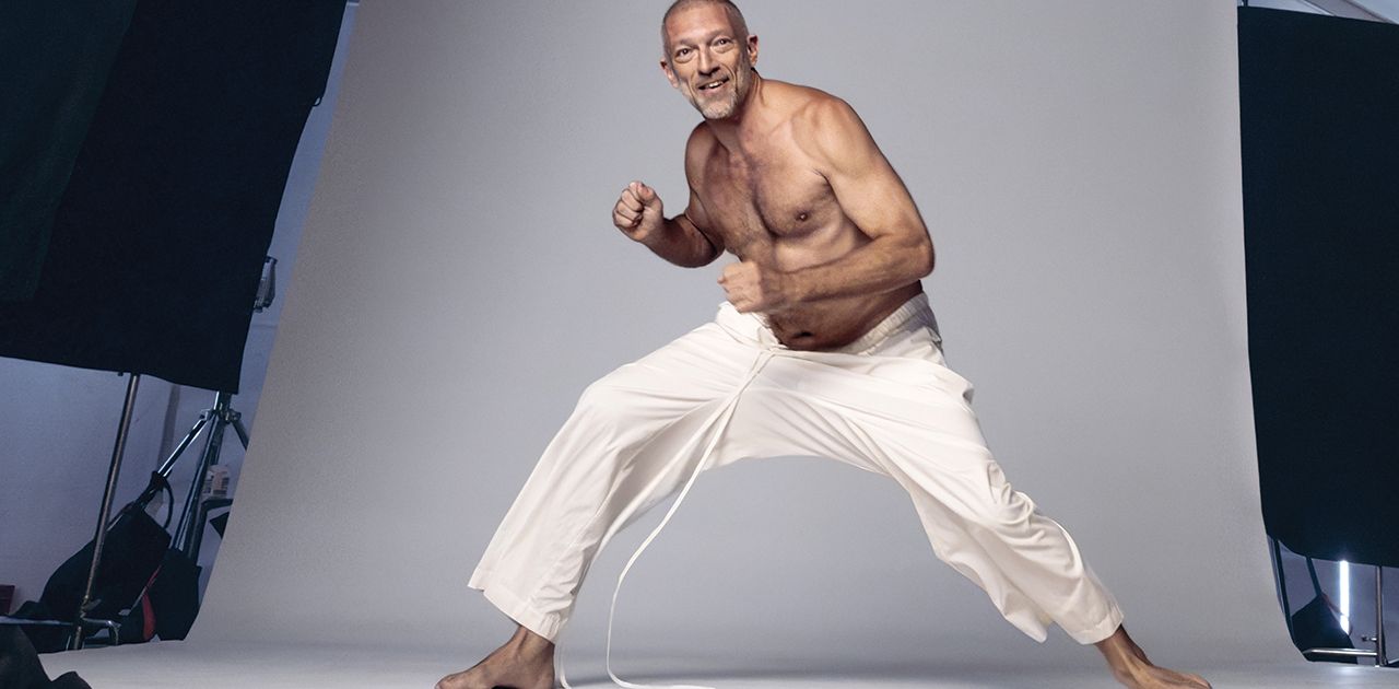 Foto del backstage di The Cal 2025 Elodie Vincent Cassel Style