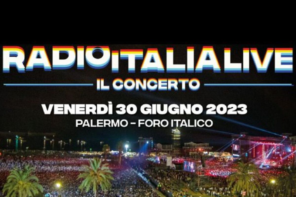 radio italia live 2023 concerto palermo