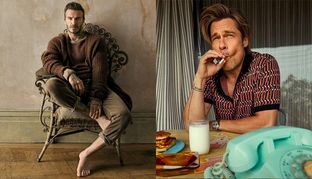Da David Beckham a Brad Pitt, moda uomo casual per stare in casa in tempi di coronavirus
