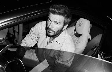 David Beckham ha guidato per primo la nuova Maserati Granturismo: «È l’essenza dell’Italian style»