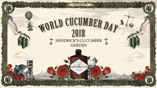 Hendrick’s Gin festeggia il World Cucumber Day