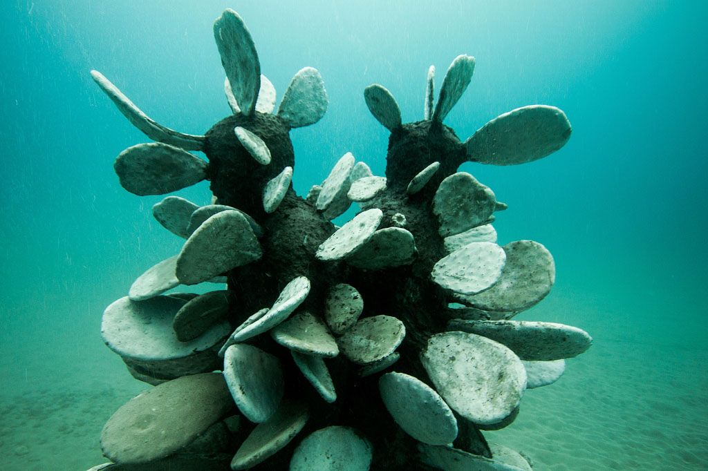 Le eco-sculture del museo sottomarino di Lanzarote - immagine 2