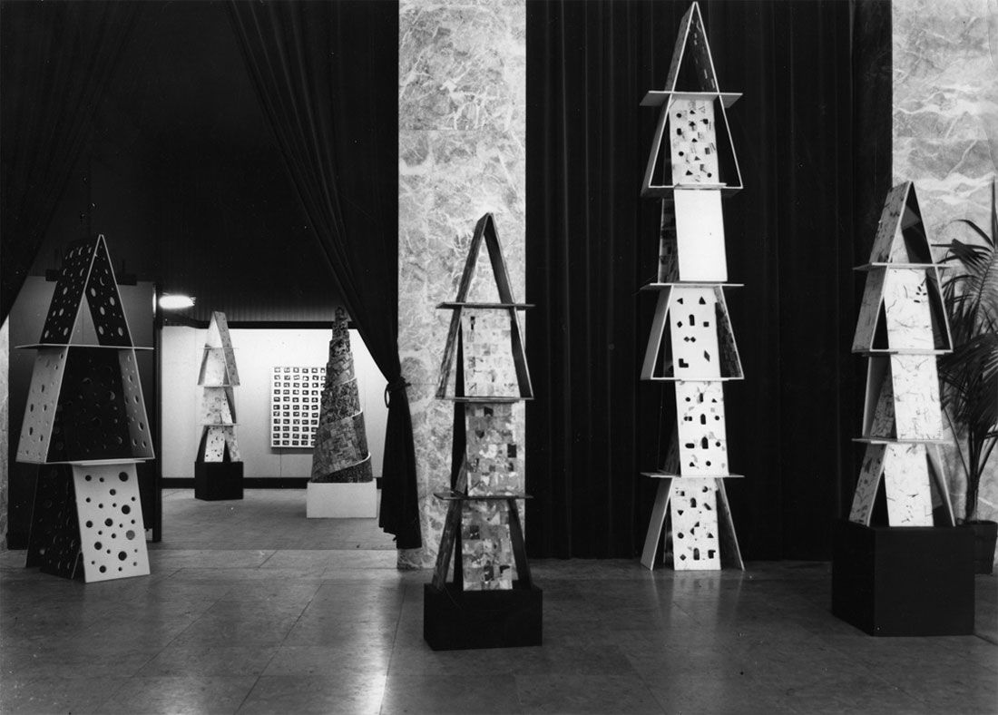 Mostra personale di Remo Bianco “Pagode: Ricordi di un Viaggio in Oriente”, Galleria del Cavallino, Palazzo del Casinò Municipale, Lido di Venezia, agosto-settembre 1961