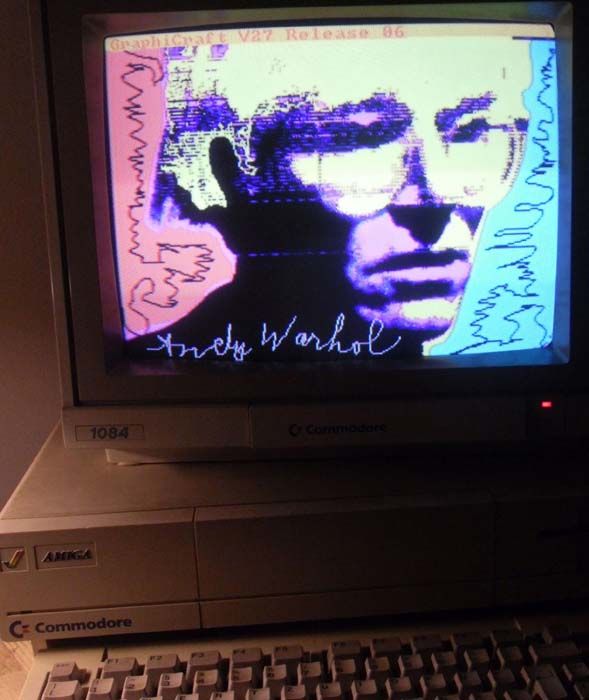 Warhol inedito: le prime sperimentazioni con Amiga 1000 - immagine 4