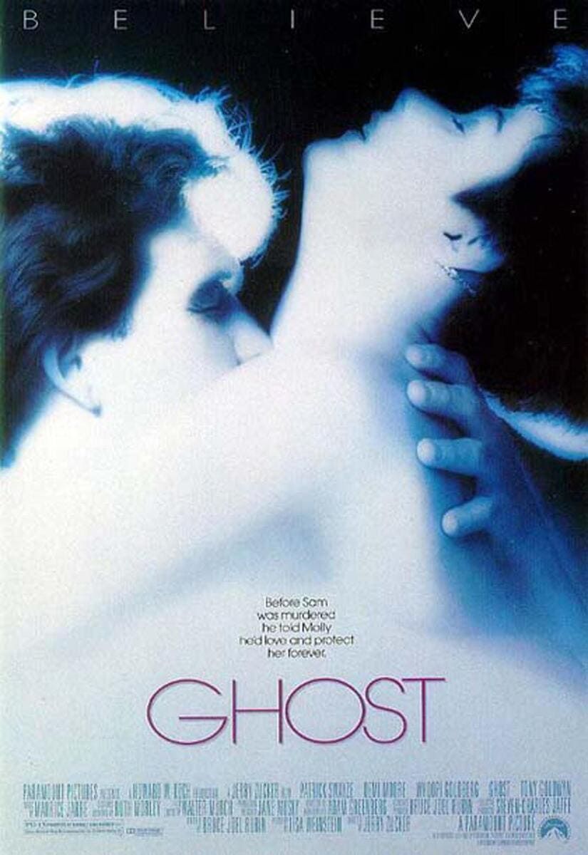 Ghost - Fantasma (1990) di Jerry Zucker con Demi Moore e Patrick Swayze