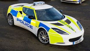 Le super car della polizia di Dubai