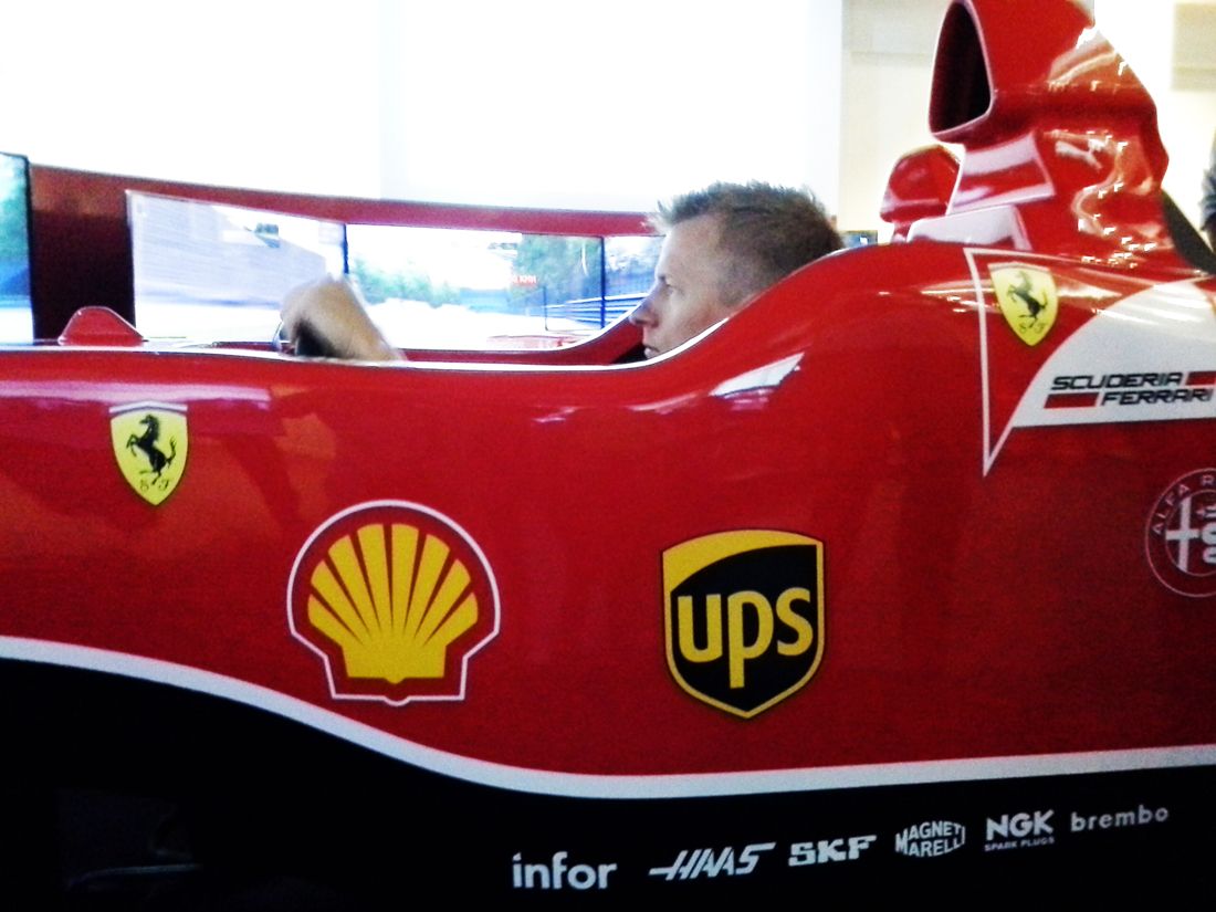 Räikkönen sulla pista (virtuale)- immagine 2