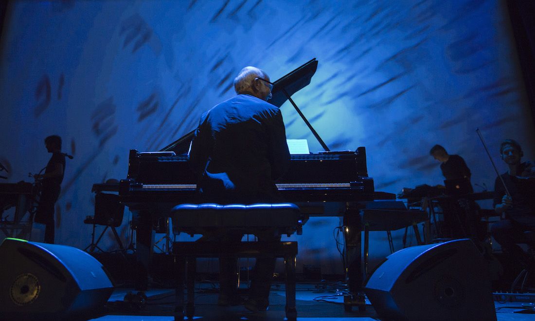 Ludovico Einaudi Performs in Concert in Madrid