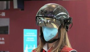 Termoscanner smart helmet: ripartire in sicurezza
