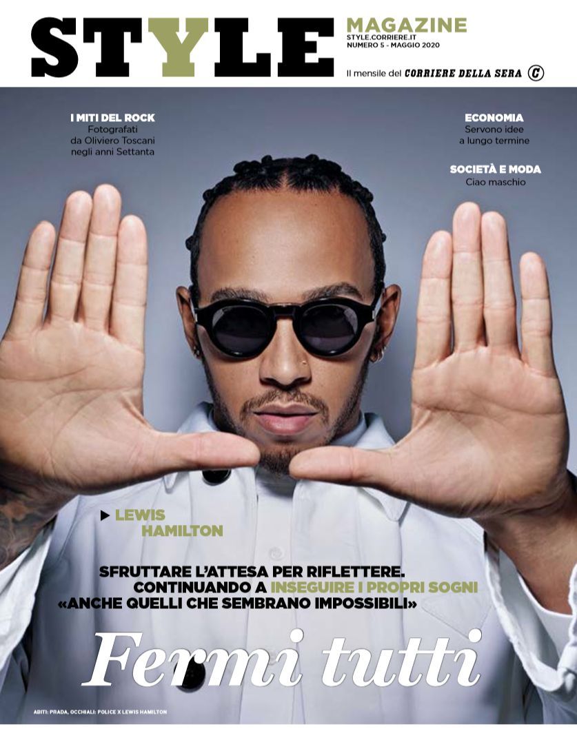 Dreaming with Style magazine May issue. Lewis Hamilton is on the cover- immagine 2