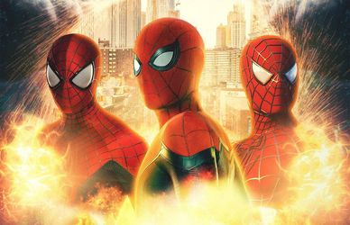 In prima visione tv e streaming arrivano tutti i Peter Parker di Spider-Man: No Way Home
