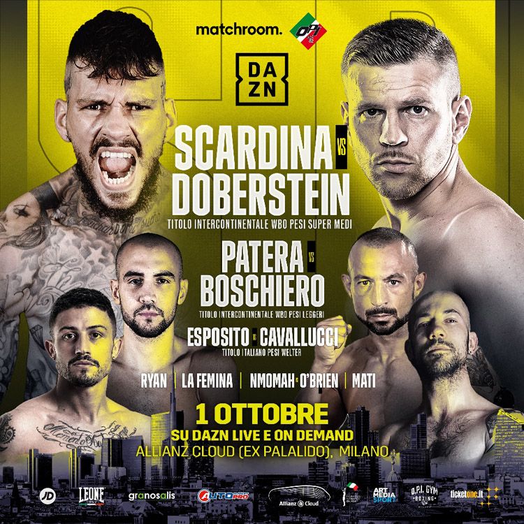 Boxing Night Milano, Scardina e i re del pugilato su Dazn- immagine 3