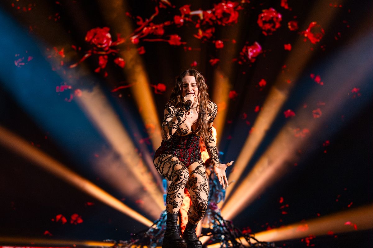 Angelina Mango durante le prove di Eurovision 2024. Credit: Corinne Cumming - EBU