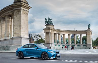La nuova BMW M2 coupé ruggisce sull’Hungaroring