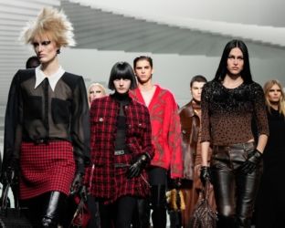 Versace, post punk glamour