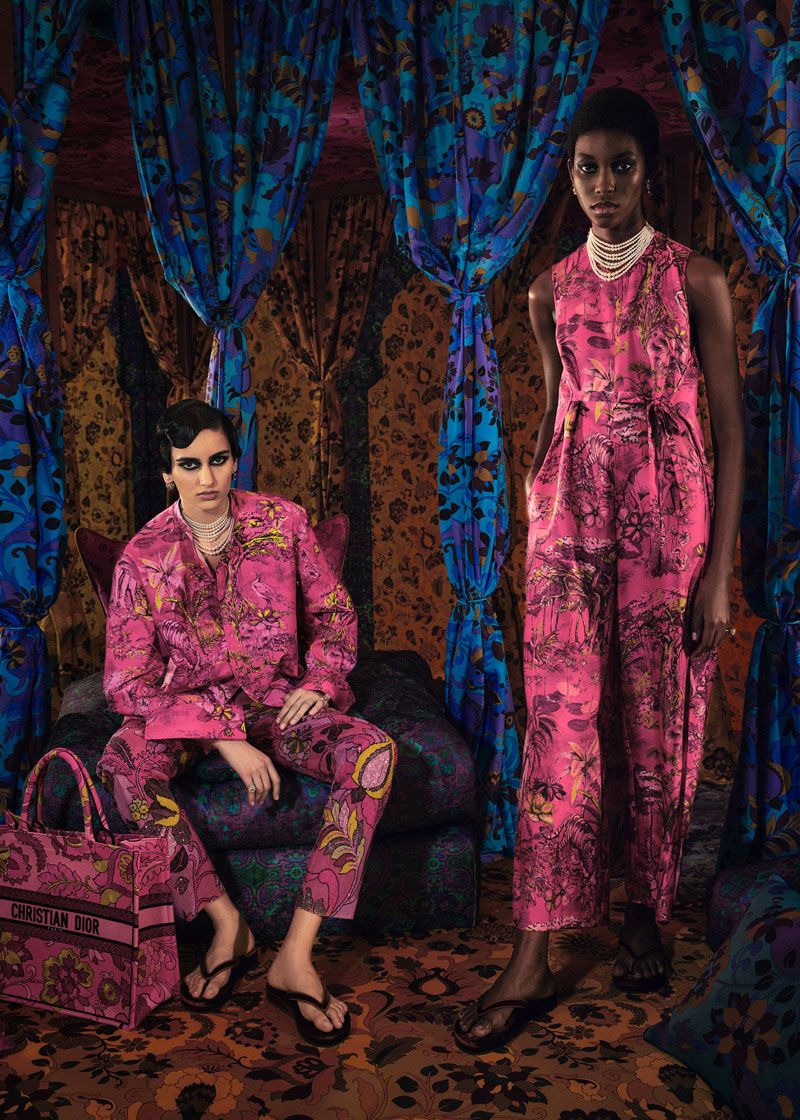 Dior, giardino indiano con colori pop- immagine 4