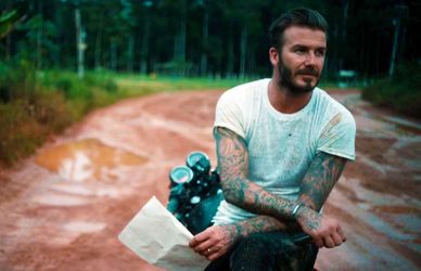 Il Brasile secondo Beckham: nella foresta con gli amici e una Triumph