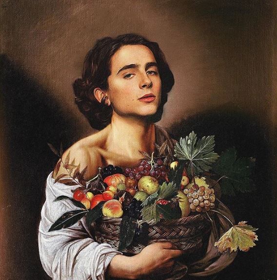 Timothée Chalamet protagonista dei quadri più famosi - immagine 2