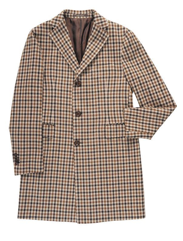 Cappotto in lana vergine e cotone, Tagliatore, 540 euro