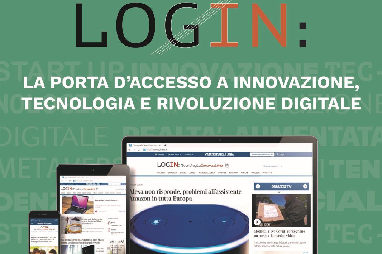 Corriere della Sera presenta Login: il nuovo portale sulla modernizzazione tecnologica - immagine 1