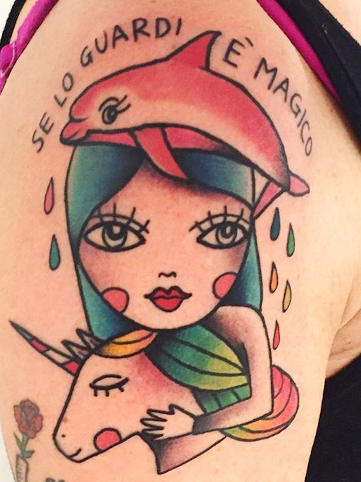 Amanda Toy: «Il tatuaggio (colorato) è terapeutico»- immagine 5