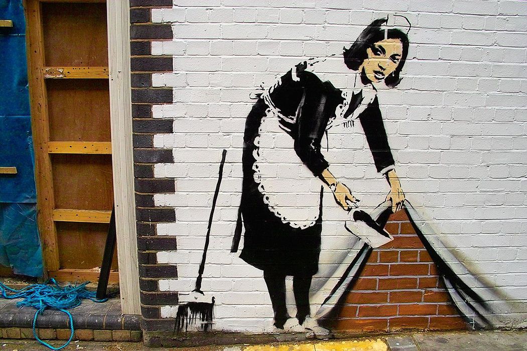 Banksy il nuovo murales a Bristol (e per le vie di Londra) Foto - immagine 5