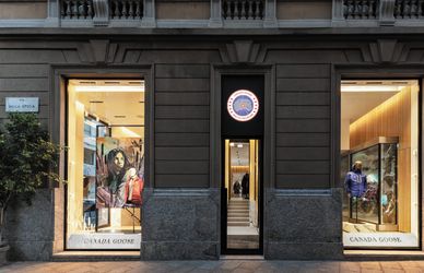 Canada Goose inaugura a Milano il primo store in via della spiga 10