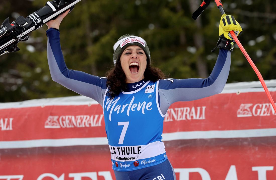 Federica Brignone vince la coppa del mondo di combinata di sci - Style