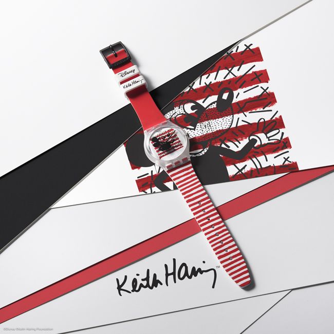 Swatch Mickey Mouse X Keith Haring Collection : il tempo diventa Pop- immagine 2