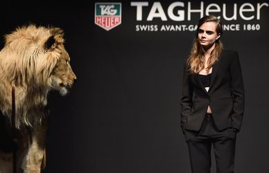 Cara Delevigne, una leonessa per TAG Heuer