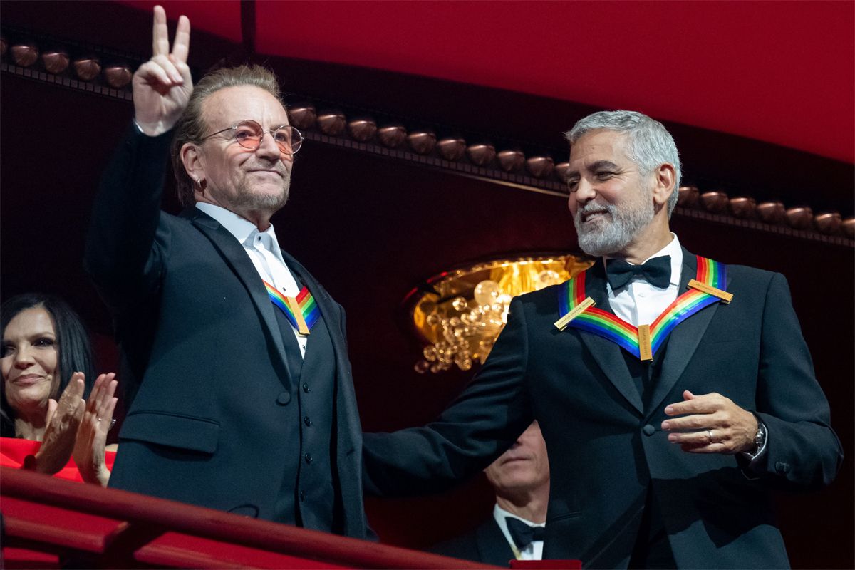 bono e george clooney: Kennedy Center Honors 2022 