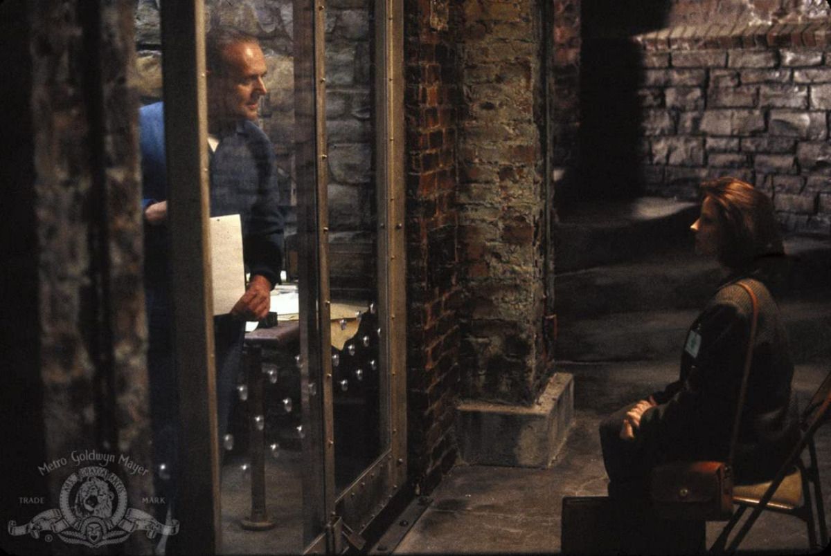 Jodie Foster e Anthony Hopkins in Il silenzio degli innocenti (1991)