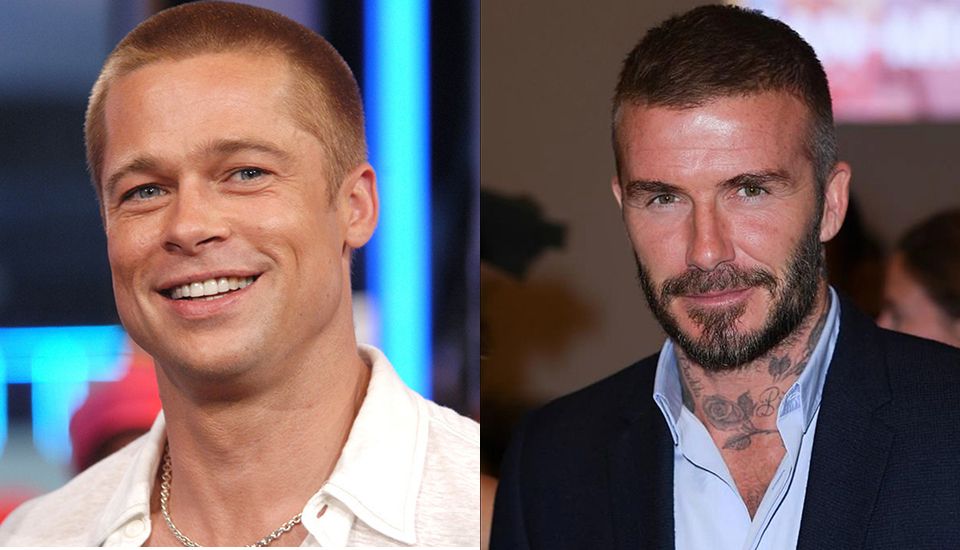 tagli capelli corti uomo 2020 idee tendenze Brad Pitt David Beckham come tagliare i capelli da solo tagli capelli corti uomo 2020
