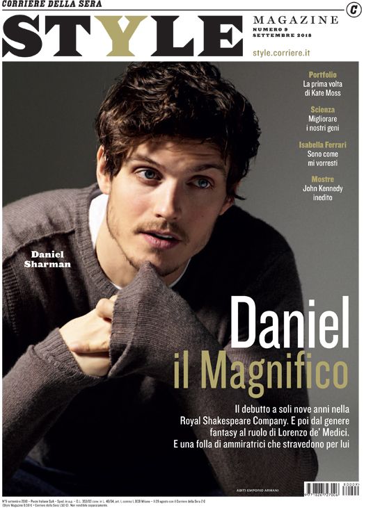 Magnifico rientro con Style: Daniel Sharman sulla cover di settembre- immagine 2